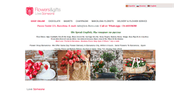Desktop Screenshot of bcn-flores.com